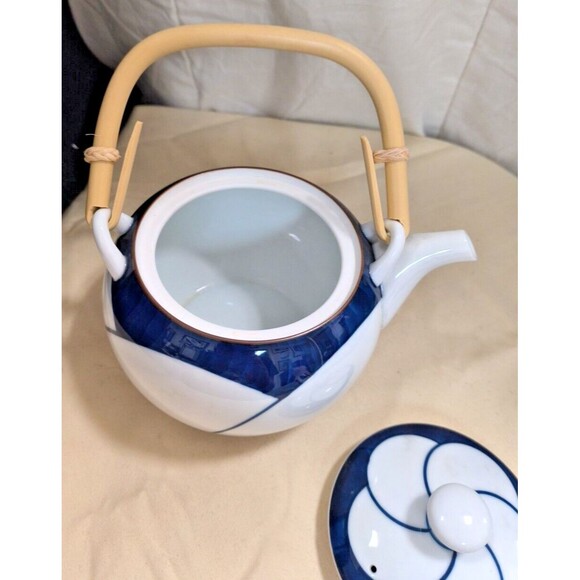 Hashmi Japan Hakusan's Porcelain  Sencha Tea Pot Rare Limited Collectable Vintag - Picture 5 of 15